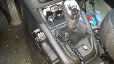 Finálna inštalácia puzdra v aute